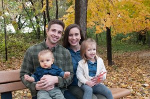 Doctor with family